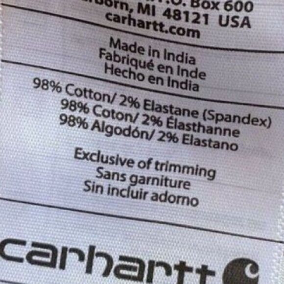 Carhartt Mens Rugged Flex Relaxed Fit Short sleeve botton down top - Picture 7 of 9